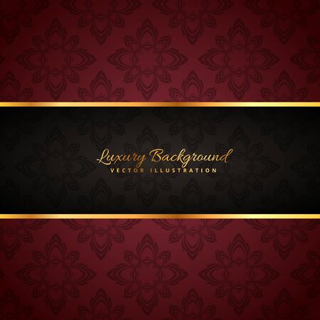 luxury golden backgroundのイラスト素材