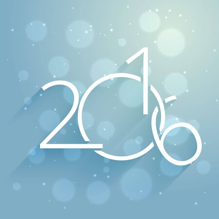 creative new year 2016 designのイラスト素材