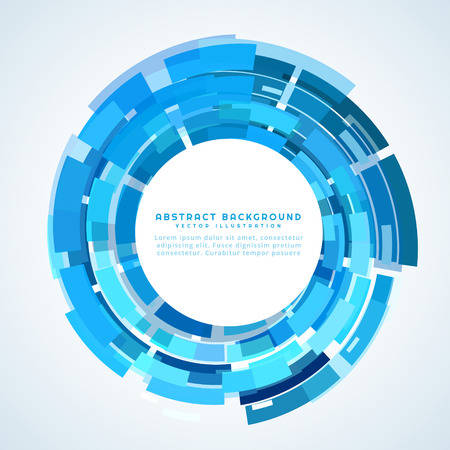 abstract circular frameのイラスト素材