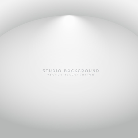studio background with spot lightのイラスト素材