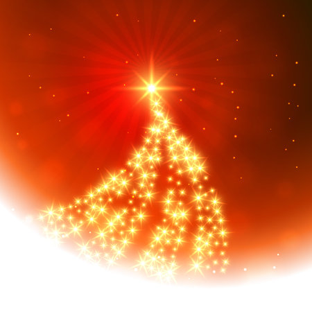 christmas festival backgroundのイラスト素材