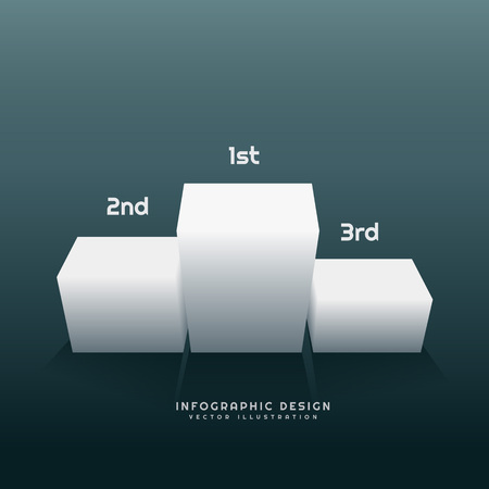 winners podiumのイラスト素材