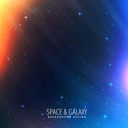 cosmos lights universe backgroundのイラスト素材