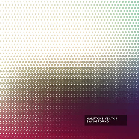 abstract colorful halftone pattern backgroundのイラスト素材