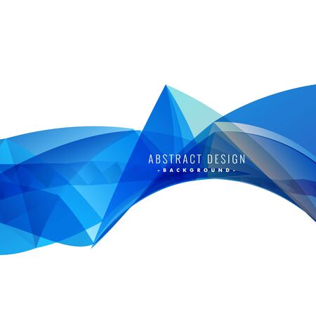 abstract blue background illustrationのイラスト素材