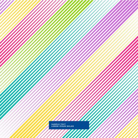 colorful diagonal lines abstract backgroundのイラスト素材