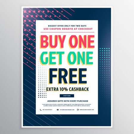 discount voucher template design for promotionのイラスト素材