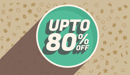 discount voucher design for marketing and promotionのイラスト素材