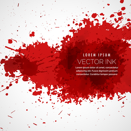 vector blood splatter stain backgroundのイラスト素材