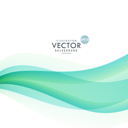 awesome vector wave background designのイラスト素材