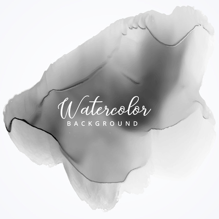 black ink dripping on white backgroundのイラスト素材