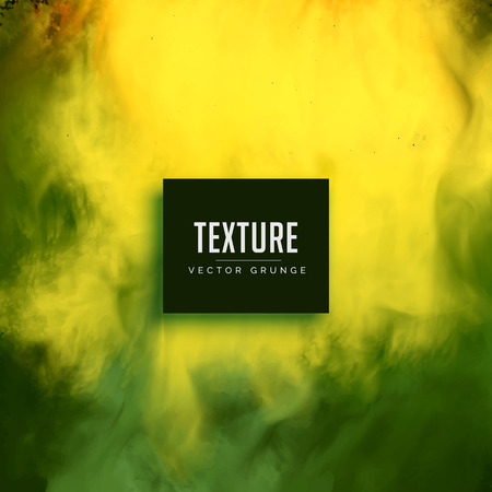 Hand painted green watercolor grunge texture backdrop.のイラスト素材