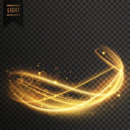 golden light effect vector backgroundのイラスト素材