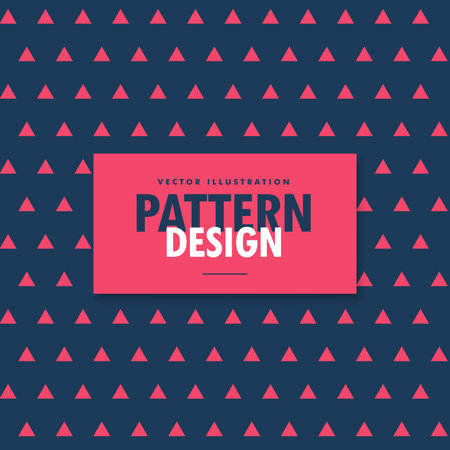 red and blue triangle pattern vector background