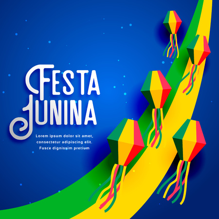 festa junina design for june festivalのイラスト素材
