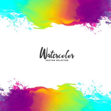 abstract watercolor grunge background designのイラスト素材