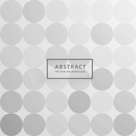 gray circles background pattern designのイラスト素材