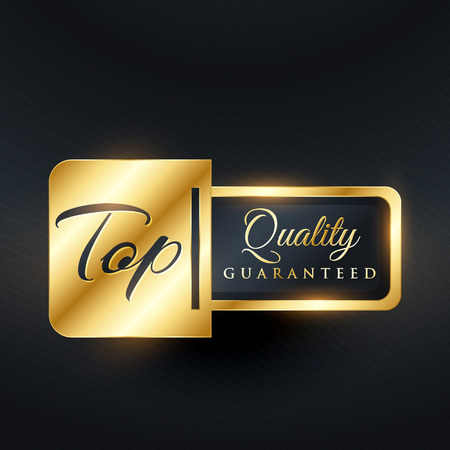top quality guarantee vector label designのイラスト素材