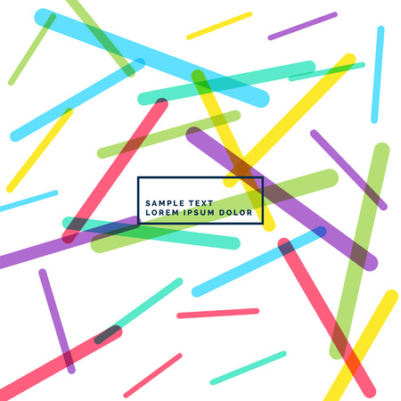 Abstract colorful stripesのイラスト素材