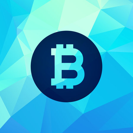 abstract bitcoin currency vector backgroundのイラスト素材