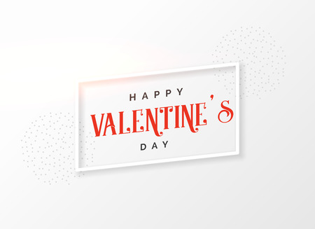 simple happy valentine's day card backgroundのイラスト素材