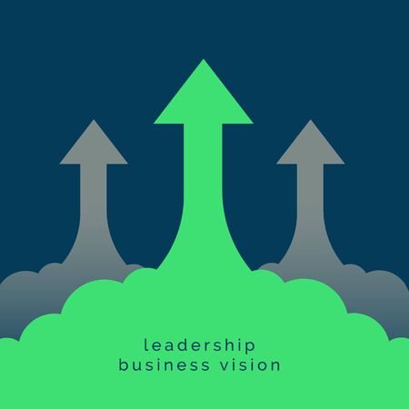 Leadership or growth concept design background.のイラスト素材