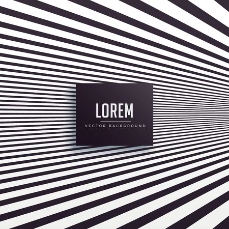 black perspective lines background designのイラスト素材