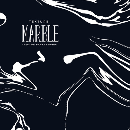 liquid marble texture in black and white colorのイラスト素材