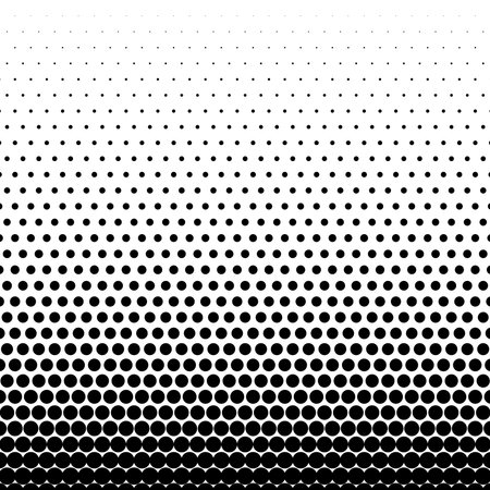 circle black halftone vector backgroundのイラスト素材