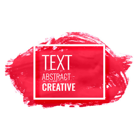 red abstract watercolor paint backgroundのイラスト素材
