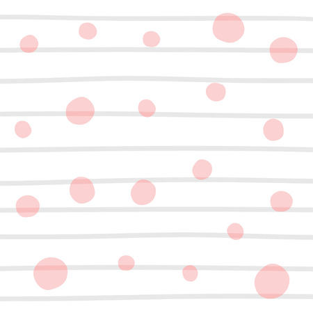 soft pink abstract circle pattern backgroundのイラスト素材
