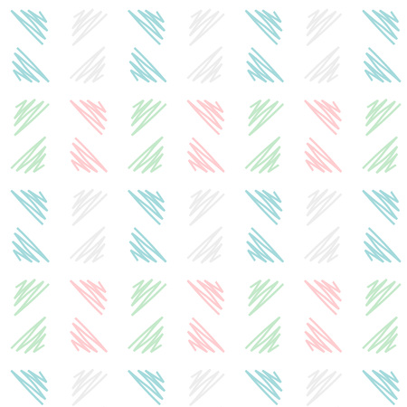 soft hand drawn triangle pattern background in sketch styleのイラスト素材