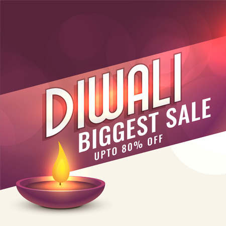 happy diwali sale banner designのイラスト素材