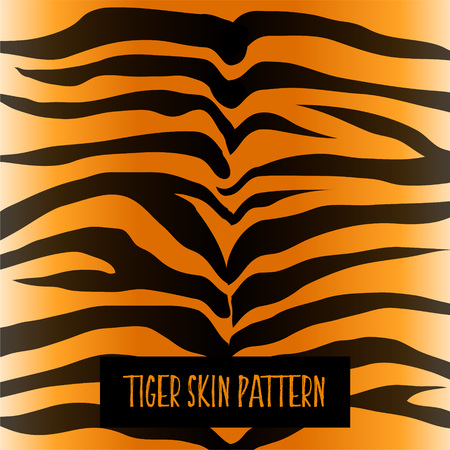 tiger skin pattern texture designのイラスト素材