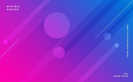 abstract colorful lines background designのイラスト素材