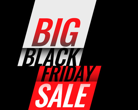 stylish black friday sale banner designのイラスト素材