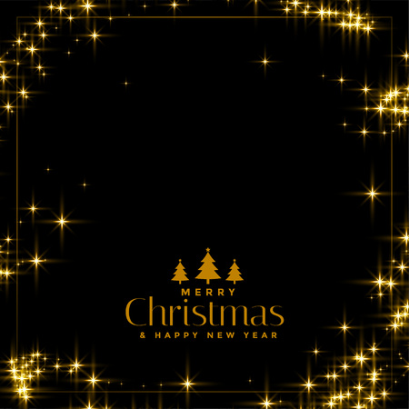 beautiful sparkles background with text spaceのイラスト素材