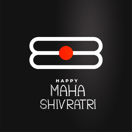 maha shivratri festival background designのイラスト素材
