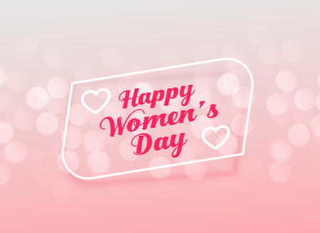 elegant happy women's day greeting designのイラスト素材