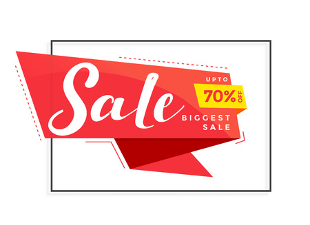 modern sale banner for marketing and promotionのイラスト素材