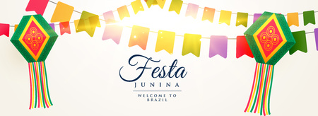 festa junina celebration background designのイラスト素材