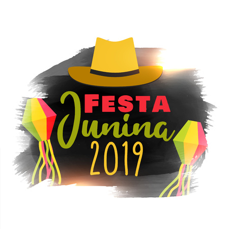 festa junina celebration 2019 background designのイラスト素材
