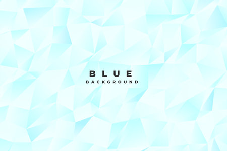 abstract bright light blue low poly backgroundのイラスト素材