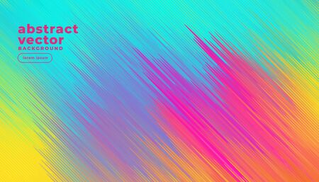 colorful diagonal lines abstract backgroundのイラスト素材