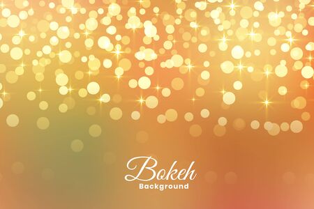 abstract light shimmer golden backgroundのイラスト素材