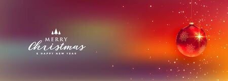 lovely merry christmas festival banner designのイラスト素材