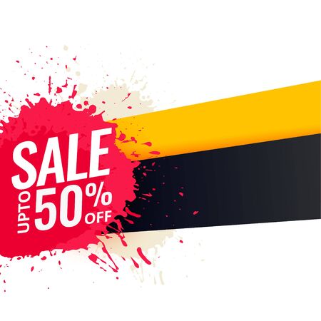 abstract sale banner design in grunge styleのイラスト素材