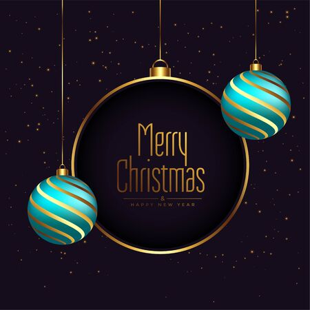 beautiful 3d style merry christmas festival backgroundのイラスト素材