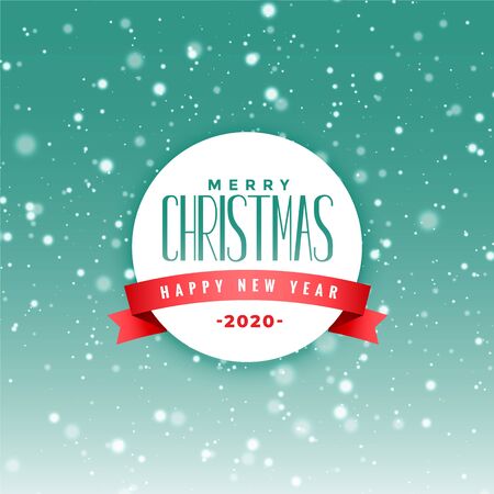 merry christmas snowy festival background attractive designのイラスト素材