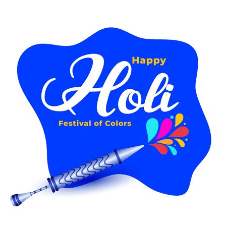 happy holi hindu traditional festival background designのイラスト素材